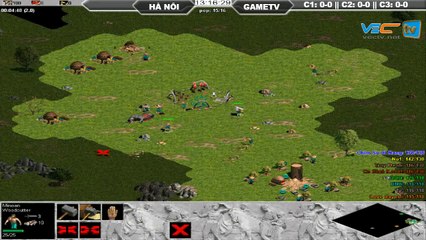 AOE 4vs4  Hà Nội vs GameTV C1T1 part 3