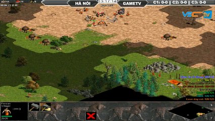 AOE 4vs4  Hà Nội vs GameTV C1T1 part 4