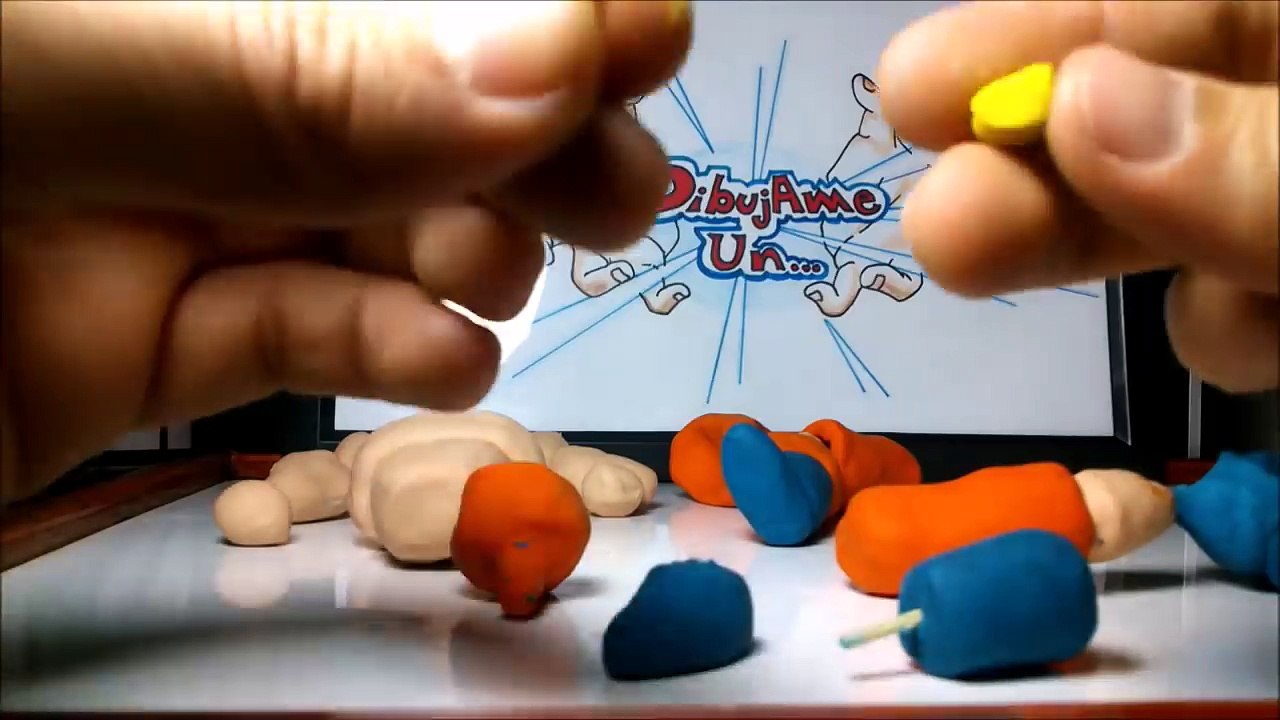 Como Moldea a Goku con Plastilina