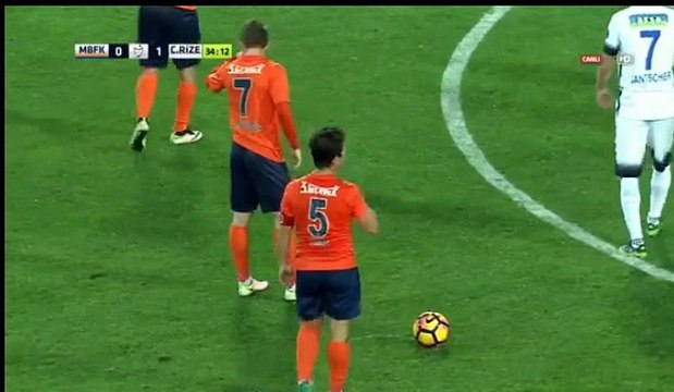 Emre Belozoglu Super Goal HD - Basaksehir	1-1	Rizespor 21.11.2016