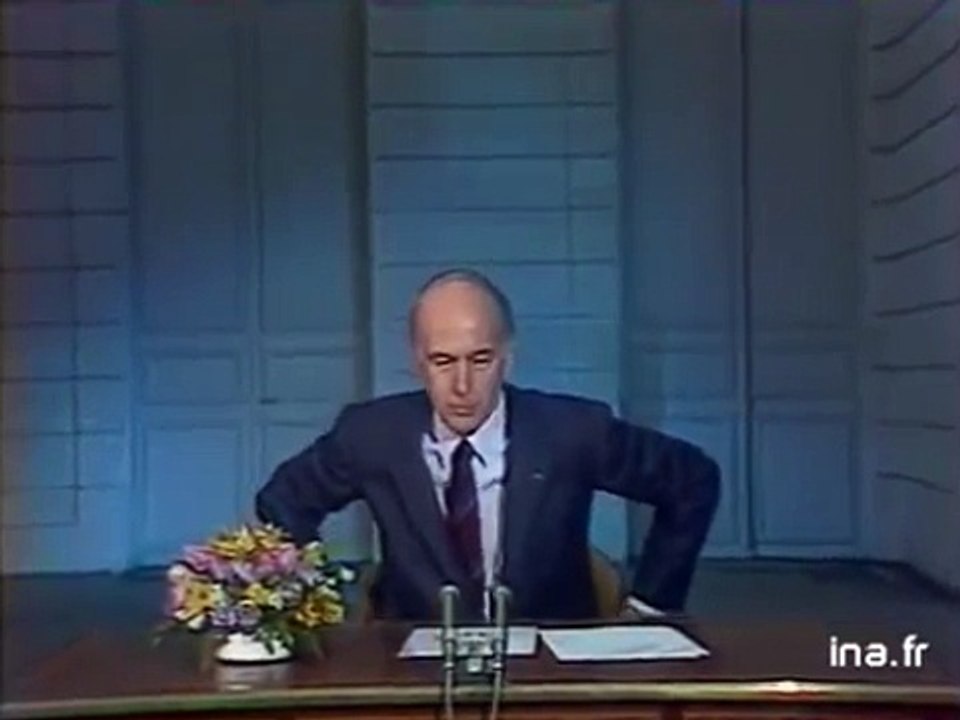 Giscard : "Au revoir" (1981)