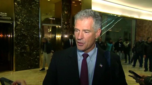 Former Sen. Scott Brown says he's the best pick for VA secretary after Trump meeting