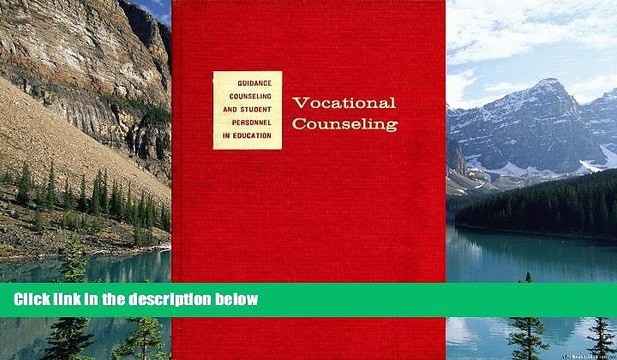 Buy NOW Vocational counseling: Some historical, philosophical, and theoretical perspectives