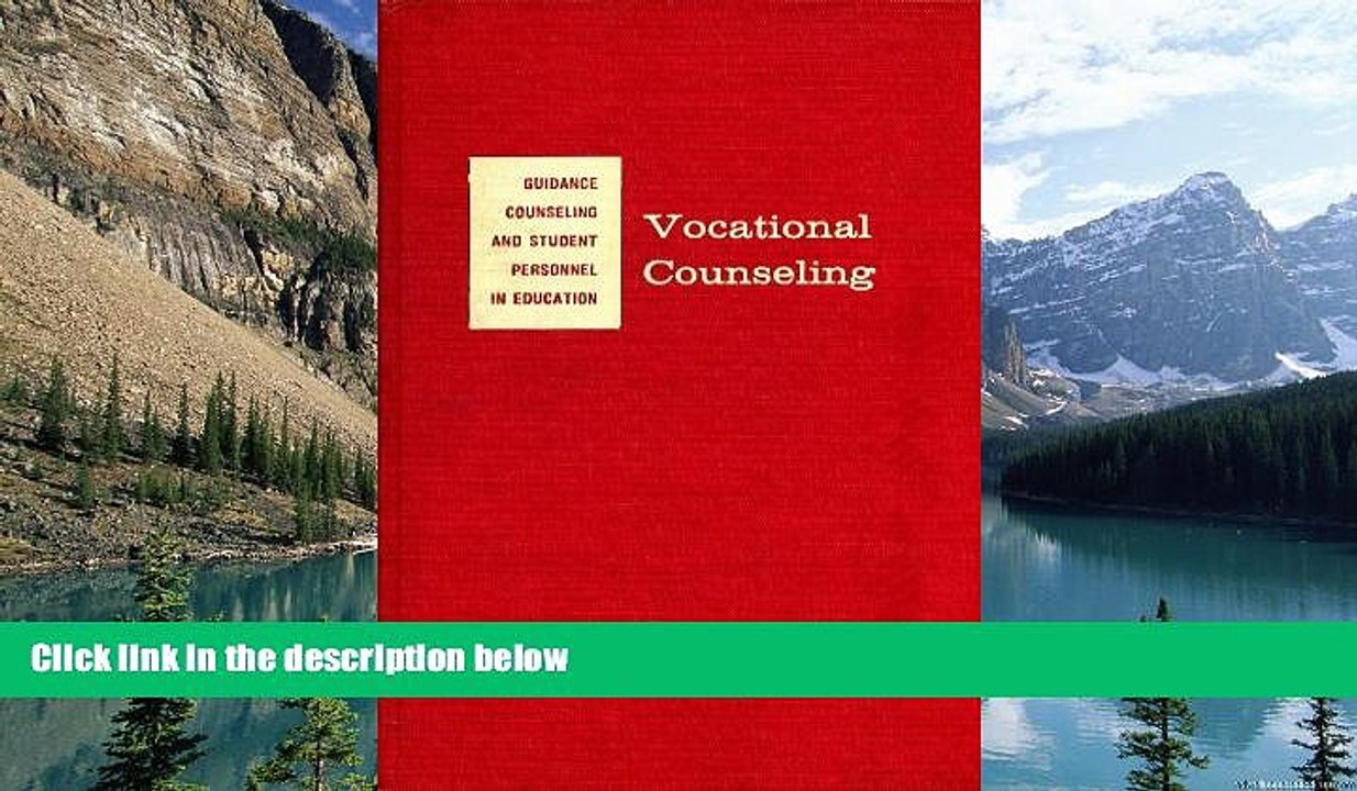 Buy NOW  Vocational counseling: Some historical, philosophical, and theoretical perspectives