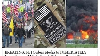 Oregon Standoff at Malheur FBI Orders Media OUT Everyone Thinks a Waco is Brewing