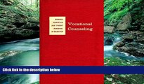 Big Sales  Vocational counseling: Some historical, philosophical, and theoretical perspectives