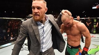 Conor McGregor congratulate his friend on his victory