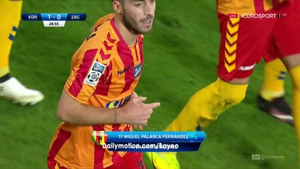 Miguel Palanca Goal HD - Korona Kielce 1-0 Zaglebie - 21.11.2016