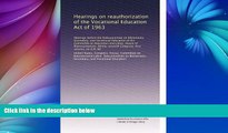 Big Sales  Hearings on reauthorization of the Vocational Education Act of 1963: Hearings before