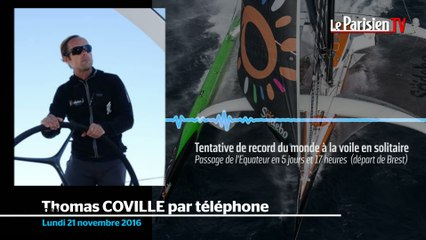 Tour du monde en solitaire : Thomas Coville au milieu des icebergs mais toujours en avance