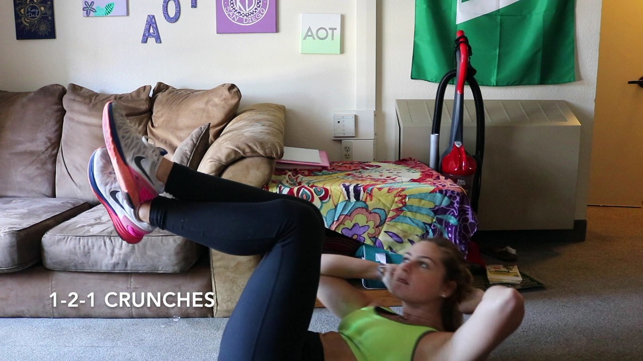5 Best Dorm Ab Exercises