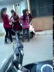 Cat Fights - Girls fight on the road