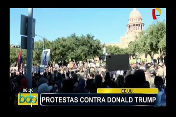 Estados Unidos: nuevas protestas contra Trump