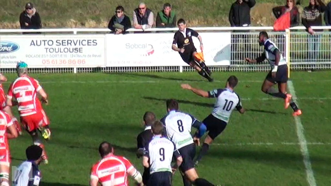 Rugby : Castanet 23-22 Strasbourg (Fédérale 1)