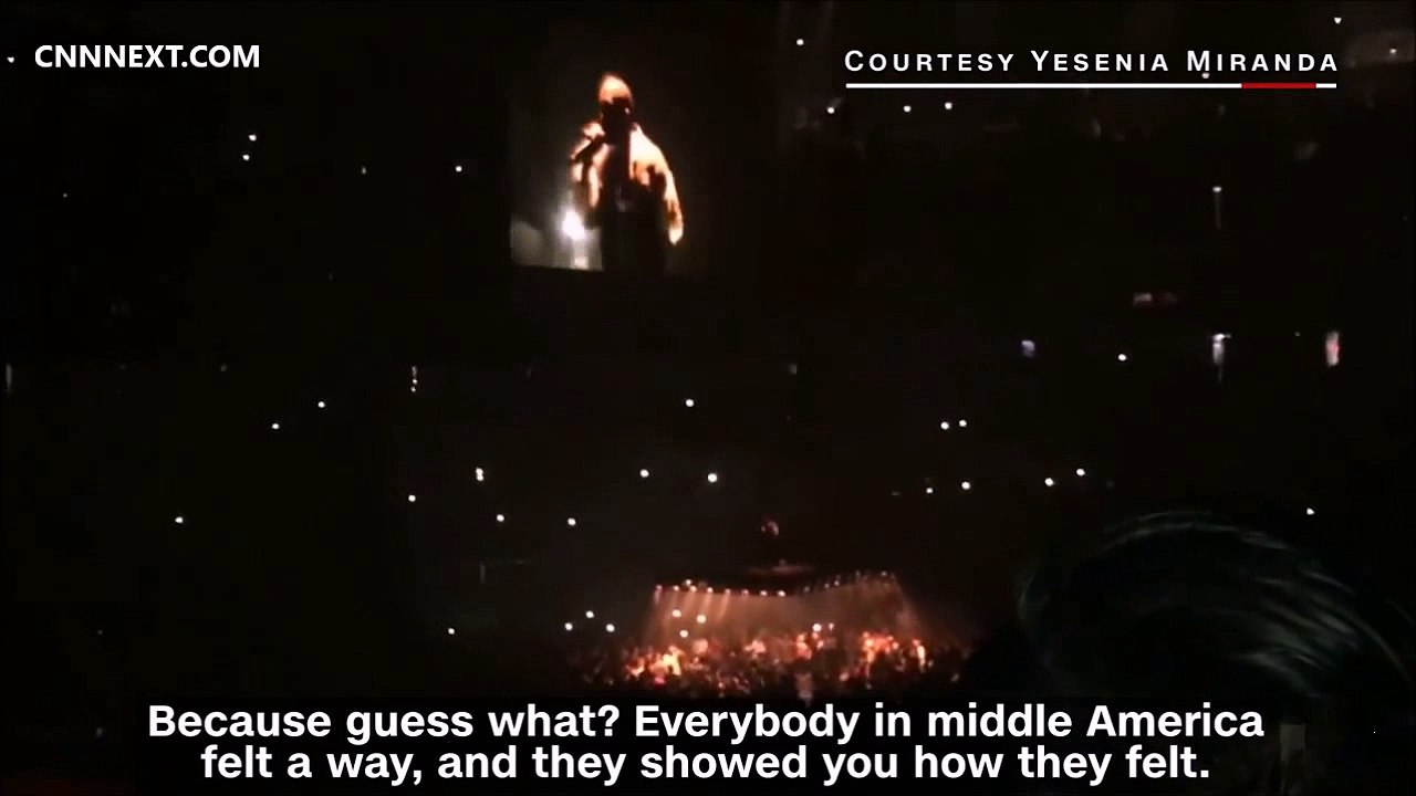 Kanye ends concert after epic election rant