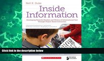 Big Sales  Inside Information: Developing Powerful Readers and Writers of Informational Text