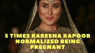 5 times Kareena Kapoor normalised being pregnant