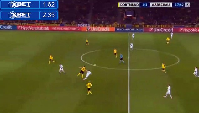 Shinji Kagawa 2nd Goal HD - Borussia Dortmund 2-1 Legia Warszawa - 22.11.2016 HD