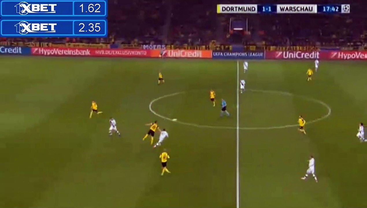 Shinji Kagawa 2nd Goal HD - Borussia Dortmund 2-1 Legia Warszawa - 22.11.2016 HD