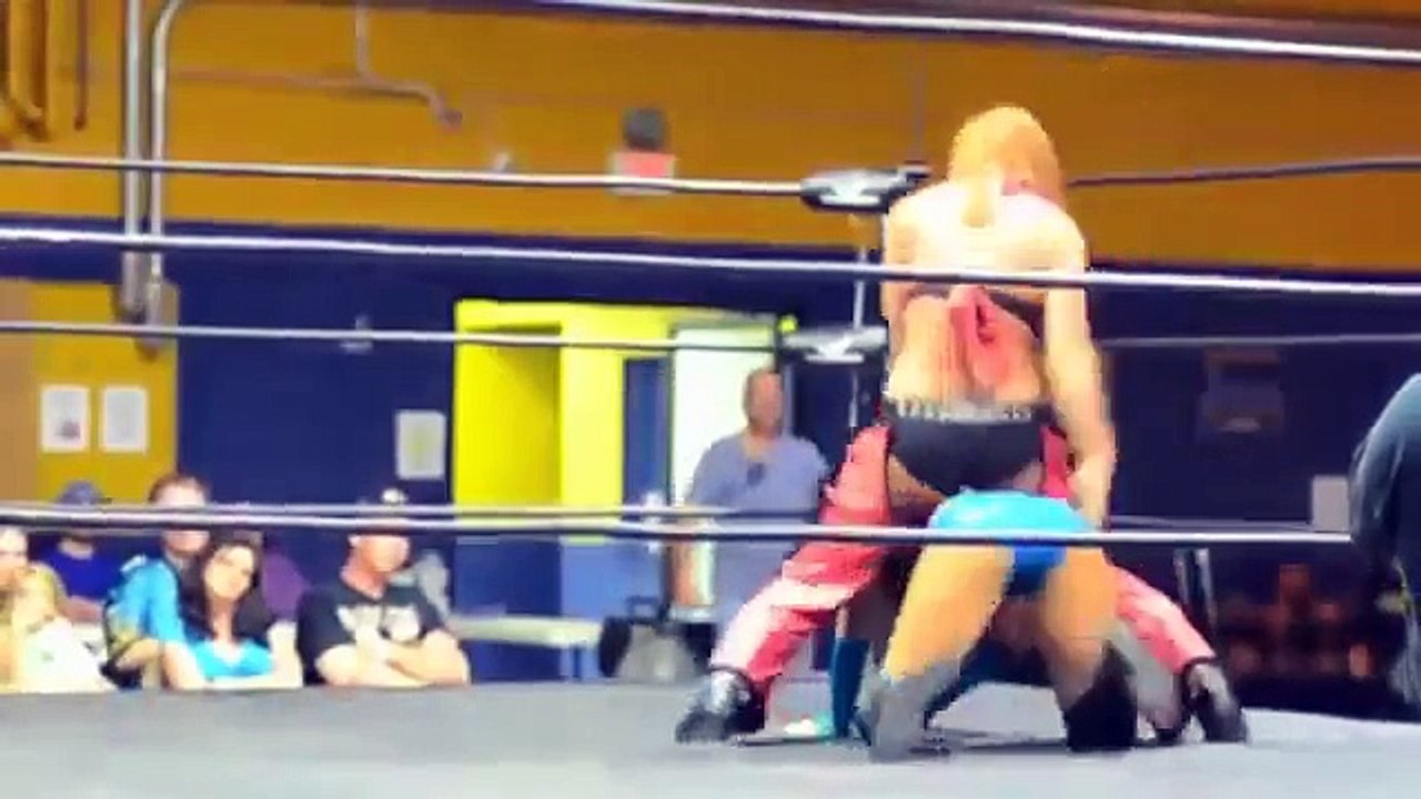 Women Wrestling - TNA Star Reby Hardy aka Reby Sky vs Jessie Belle Smothers 16