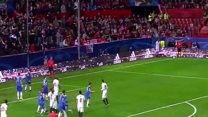Nicolas Pareja Goal ~ Sevilla vs Juventus 1-0 ~ 22/11/2016