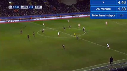 2-1 Thomas Lemar Goal HD - Monaco 2-1 Tottenham Hotspur - 22.11.2016 HD