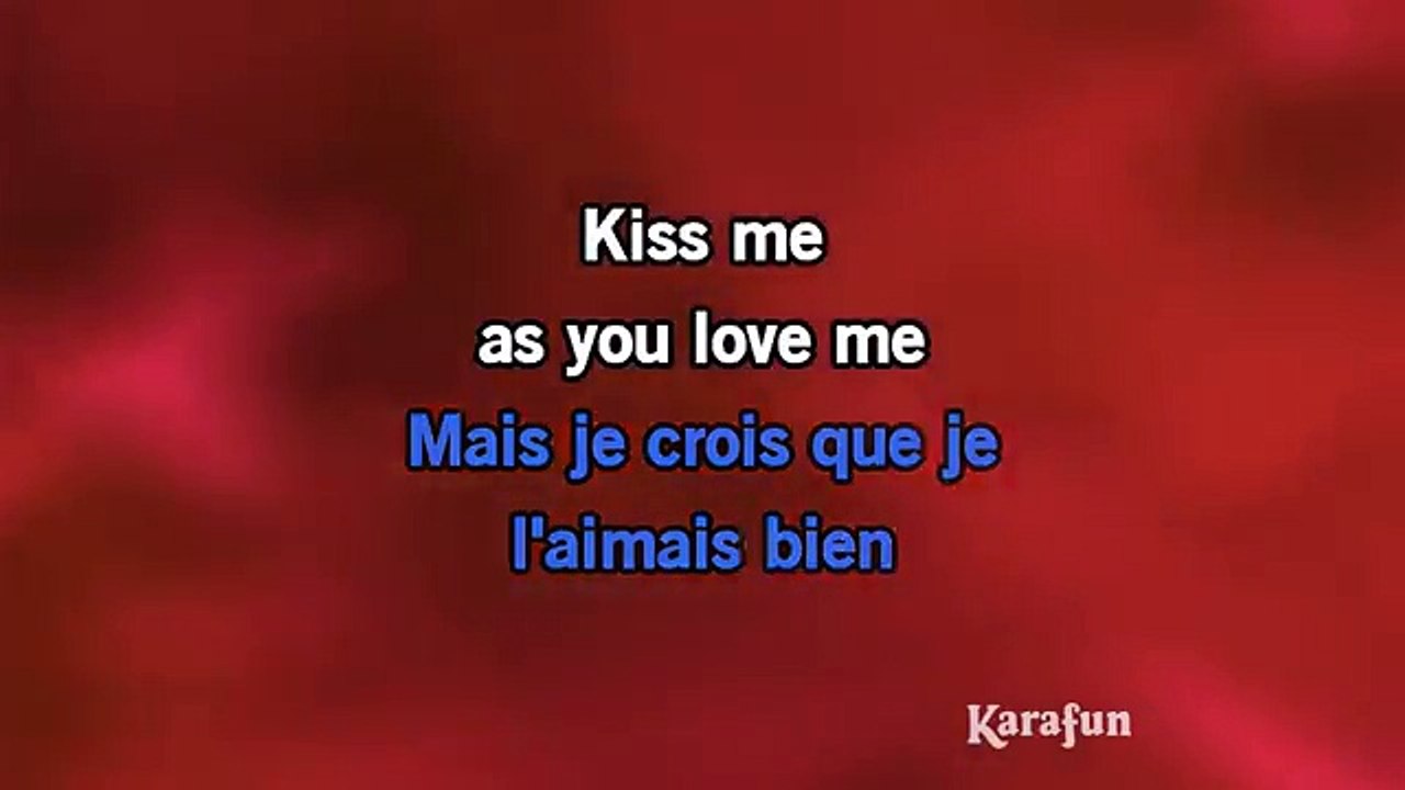 C. Jérôme - Kiss me KARAOKE / INSTRUMENTAL