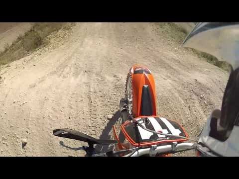 KTM 125 EXC cross ailly sur noye (GoPro HERO 2)
