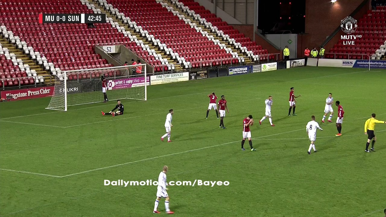 Larsson S. Goal HD - Manchester United 0-1 Sunderland - 21.11.2016 U23