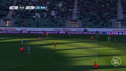Sankt Gallen 1:0 Lausanne (Swiss Super League 15. Runde 2016/2017 20.November 2016)