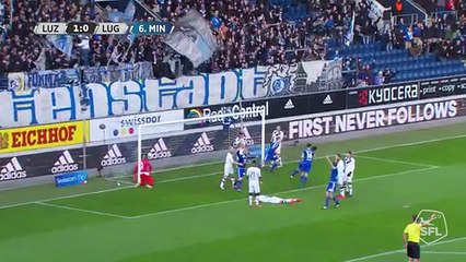 FC Luzern 2:1 FC Lugano (Swiss Super League 15. Runde 2016/2017 20.November 2016)