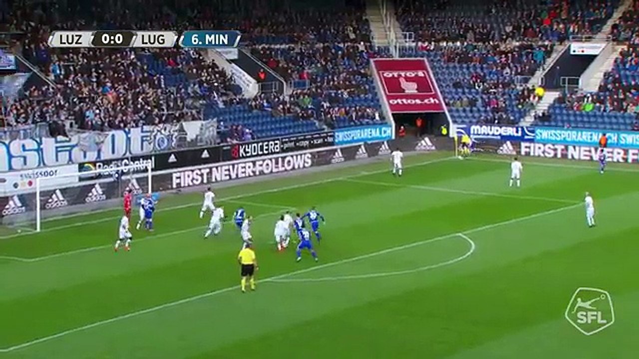 FC Luzern 1:0 FC Lugano (Swiss Super League 15. Runde 2016/2017 20.November 2016)