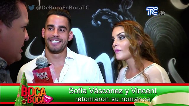 Sofía Vásconez y Vincent se dieron otra oportunidad en el amor. Ellos están nuevamente juntos