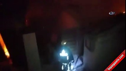 3 yaşındaki çocuk yanarak can verdi