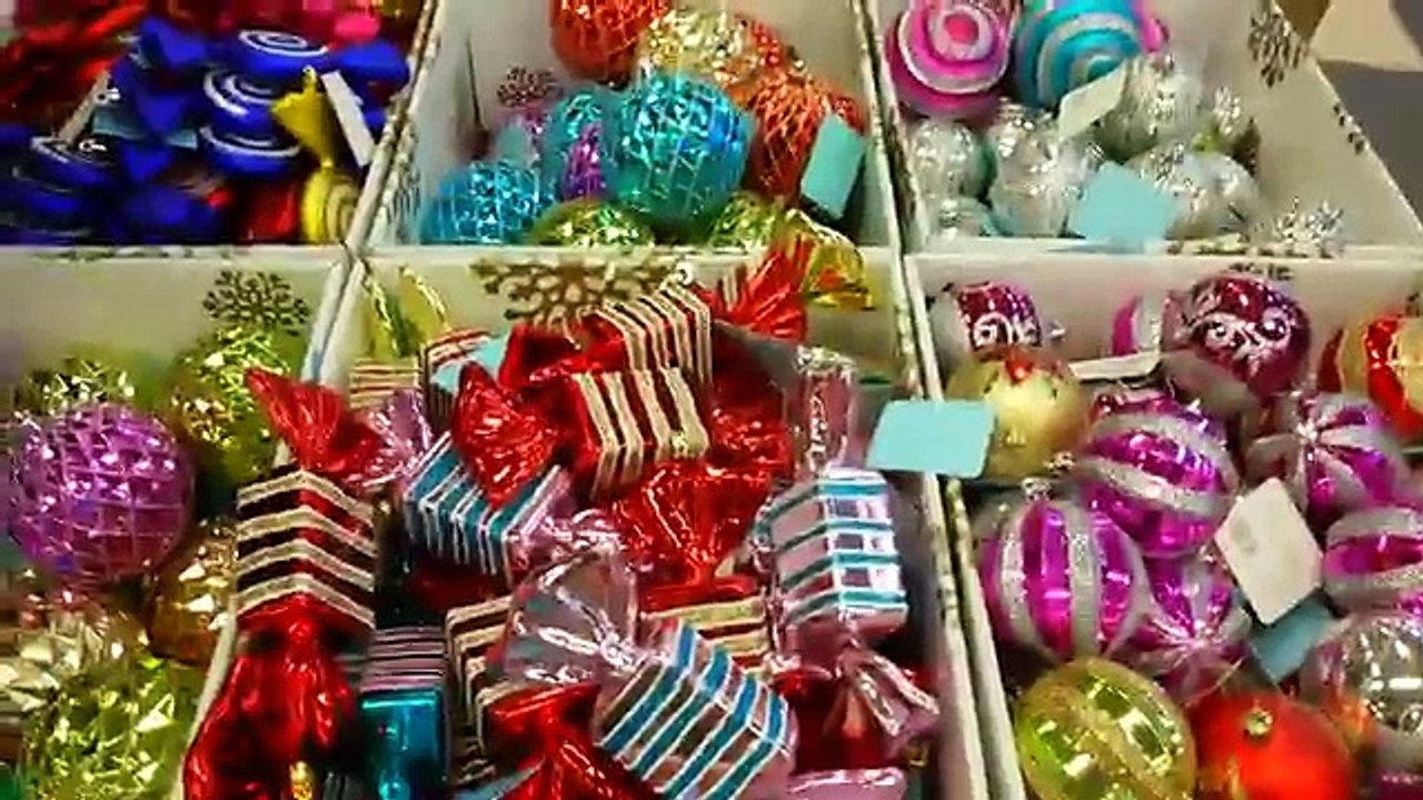 Новогодние игрушки на новый год 2016. Дед Мороз. New Year 2016 toys christmas