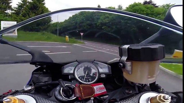 Yamaha R1 YZF RN19 GoPro Hero3+ Black Edition Full HD 48fps