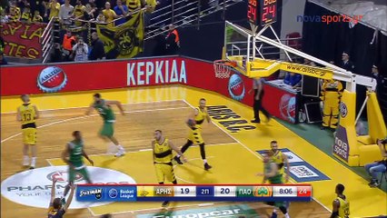 Aris vs Panathinaikos 59-71 HL