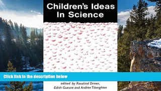 Deals in Books  Children s Ideas in Science  READ PDF Online Ebooks