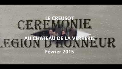 Le Creusot : Médaille de la légions d'honneur