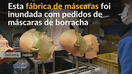 Encomendas de máscaras de Donald Trump disparam no Japão