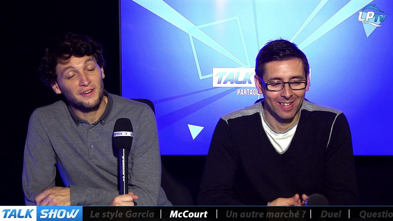 Talk Show du 21/11, partie 4 : première pour McCourt