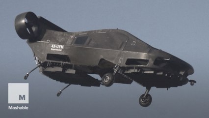 This autonomous aircraft can fly close to the ground and inside obstructed terrain