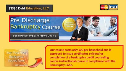 Debtor Education Course in Santa Rosa , CA