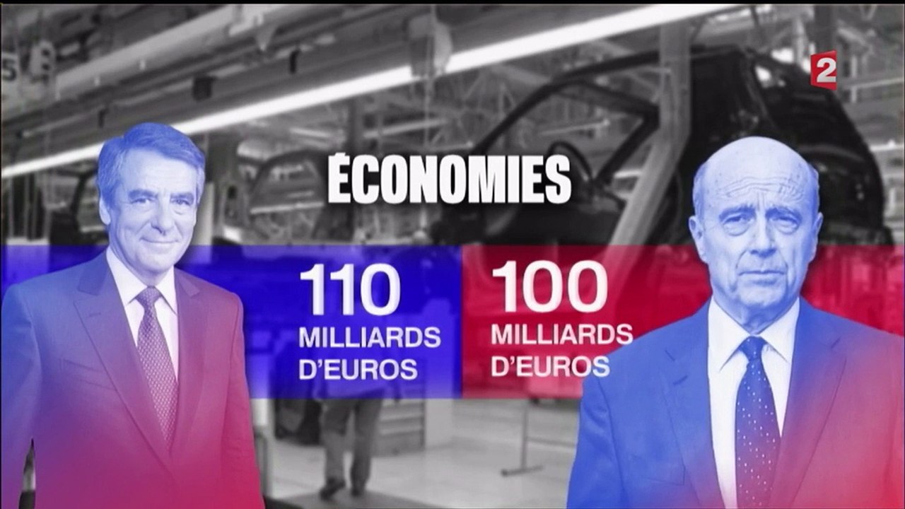Les différences de programmes d'Alain Juppé et de François Fillon