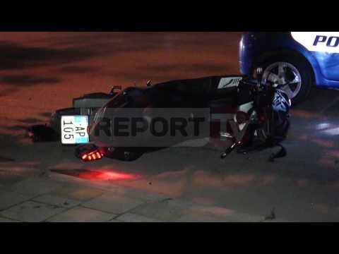 Report TV - Tiranë, rrëzohet motori nga shpejtësia, vdesin 2 të rinj