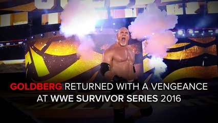 Goldberg wins Mega Match against Brock Lesnar in less than 2 minutes