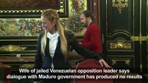 Venezuelan activist calls for end to dialogue with Maduro