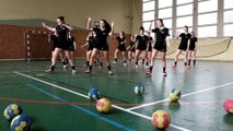 Concours Flashmob UNSS Handball, AS du lycée Jules Lesven à Brest