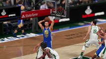 Overall 99 Stephen Curry does crazy dunk