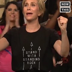 Kristen Wiig Stands with Standing Rock